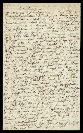 Brief von Herman Grimm an Friedrich Hassenpflug