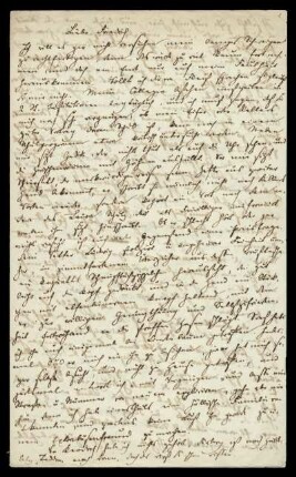 Brief von Herman Grimm an Friedrich Hassenpflug