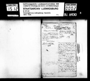 Stiftungspfleger und Offizianten, Amtsoberamt Stuttgart