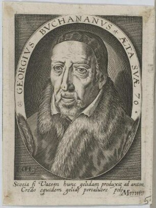 Bildnis des Gregorivs Bvchananvs