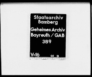 Differenzen zwischen Brandenburg-Kulmbach und Brandenburg-Ansbach wegen der Gerichtsbarkeit