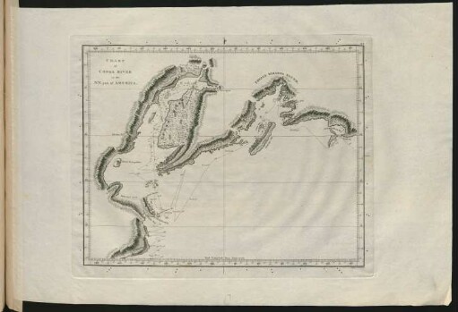 44. Chart of Cooks River in the N.W. part of America.