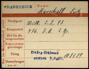 Marschall, Fritz - Martin, Franz