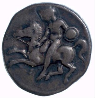 Münze, Didrachme, ca. 420-380 v. Chr.