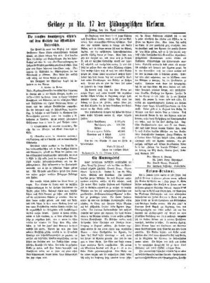 Grimm-Denkmal : Beilage zu No. 17 der Pädagogischen Reform
