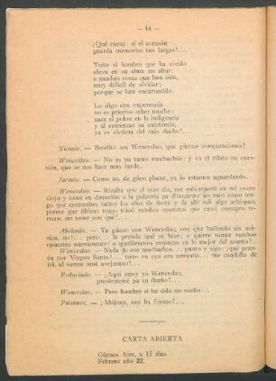 Carta abierta