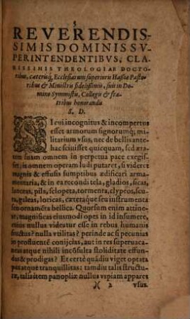 Tractatvs De Sacrosancta Maiestate, Avtoritate, Fide Ac Certitvdine Sacrae Scripturae Propheticae & Apostolicae Veteris & Novi Testamenti