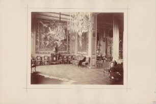 "Oberer Stock, Salon nach dem Hof, neben 2tem Salon vom Tanzsaal gerechnet" im Schloss Drottningholm