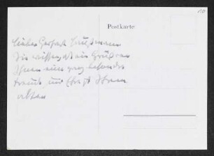 Brief von Gustav Frenssen an Gerhart Hauptmann