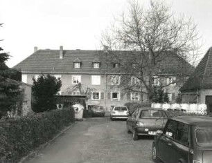 Pirna-Südvorstadt, Albrecht-Dürer-Straße. Siedlung (1935/1938). Doppelwohnhaus Nummer 3a/3b