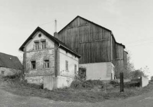 Raun, Gehöft : Bad Brambach, Raun. Gehöft. Straßenansicht