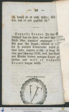 Doppelte Trauer.