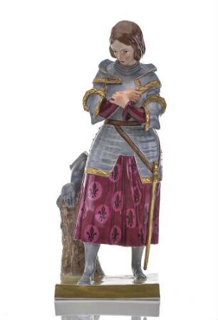 Kleinplastik, Jungfrau von Orléans (Jeanne d'Arc)