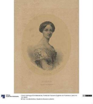 Porträt der Kaiserin Eugénie von Frankreich
