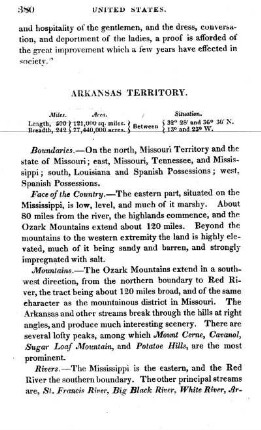 Arkansas territory