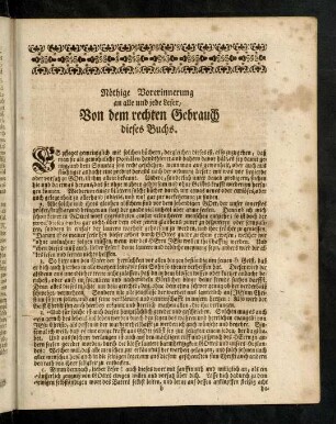 B1r-B1v, Noethige Vorerinnerung