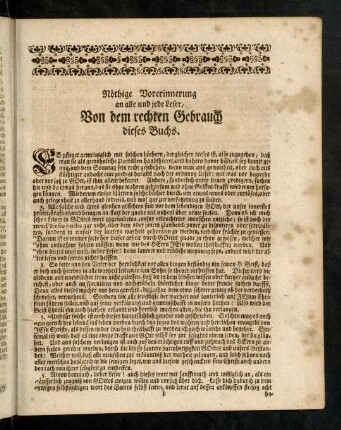 B1r-B1v, Noethige Vorerinnerung