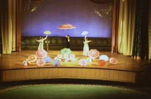 Aufführung im Zirkus der Volksarmee
