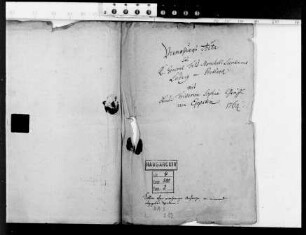 Vermählung der Gräfin Friederike Sophie v. Eppstein mit Generalfeldmarschall-Leutnant Ludwig v. Pretlack