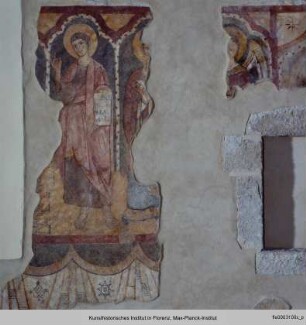 Freskenzyklus : Heilige mit dem Erzengel Michael