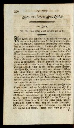 Zwey und siebenzigstes Stück