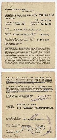 Militärregierung-Befreiung (1946)
