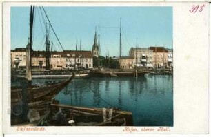 Swinemünde. Hafen, oberer Teil