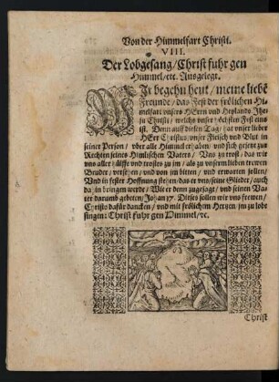 Von der Himmelfart Christi. VIII.