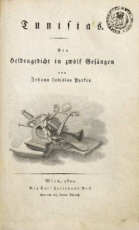 Tunisias : ein Heldengedicht in 12 Gesängen