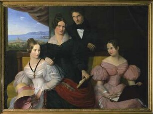 Bildnis der Frau Elisabeth Wilhelmine Jeanrenaud mit ihren Kindern