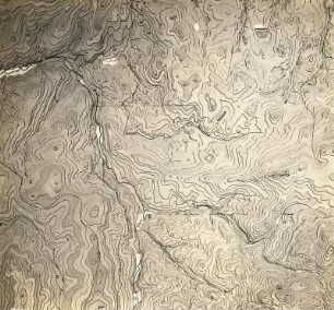 Relief vom Blatt Auerbach/Vogtland