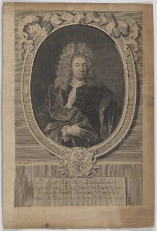 Bildnis des Leonhardus Baudisius
