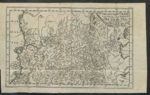 Hydrographische Charte von Ober und Nieder Deutschland, Erster Theil, Die Donau, Elbe und Oder vorstellend