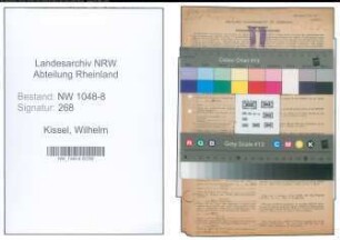Entnazifizierung Wilhelm Kissel , geb. 18.05.1905 (Ingenieur)