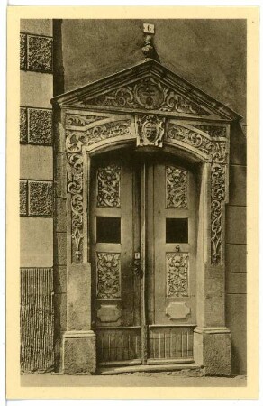Penig. Portal Lutherstraße