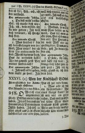 XXXVI. (e) Von der Kindschaft Gottes