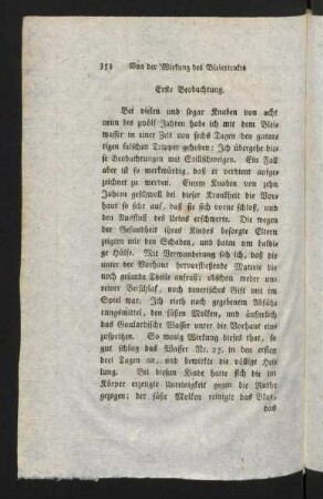 358-363, Erste - Fuenfte Beobachtung