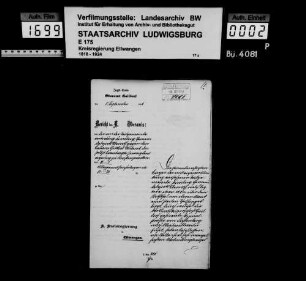 Zwangsenteignungen, OA Gaildorf