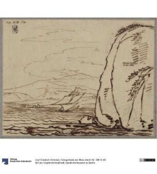 Felsgestade am Meer