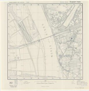 Hamm, Deutsche Grundkarte, Blatt 202