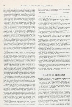 Religionssoziologie