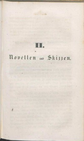 II. Novellen und Skizzen.