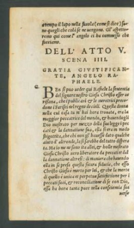 Dell' Atto V. Scena IIII.