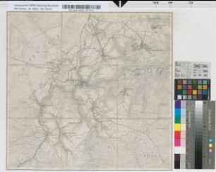 [Topographische Karte 1 : 25.000 (Meßtischblätter): Nördliche Rheinprovinz und angrenzende Gebiete]. 3151, [5403] Montjoie 50°30' - 23°50' F. Hauptvertrieb d. Karten de. Kgl. Landesaufnahme. R. Eisenschmidt, Verlagsbuchhandlung. Berlin NW., Dorotheenstr. 70a. Im deutschen Offiziersverein