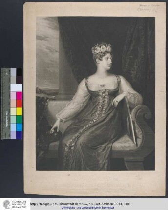Her Royal Highness Princess Charlotte of Saxe Coburg, &c. &c. &c. : from a Picture in the Possession of His Serene Highness Prince Leopold