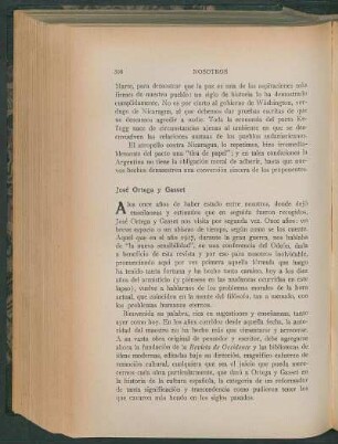 José Ortega y Gasset