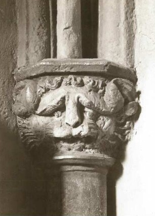 Kapitell : Meißen, Dom, Kapitell eines Dienstes im nördlichen Querhaus