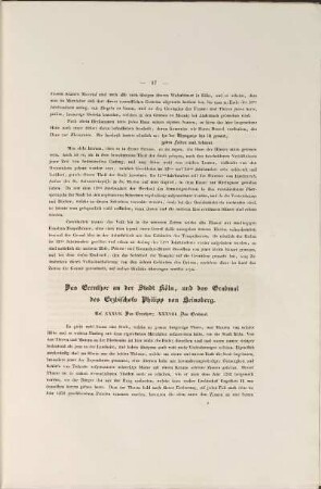 Das Erenthor an der Stadt Köln, und das Grabmal des Erzbischofs Philipp von Heinsberg.