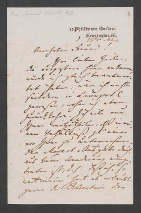 Brief an Hermann Härtel : o.D.