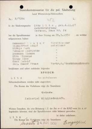 Litz, Otto
